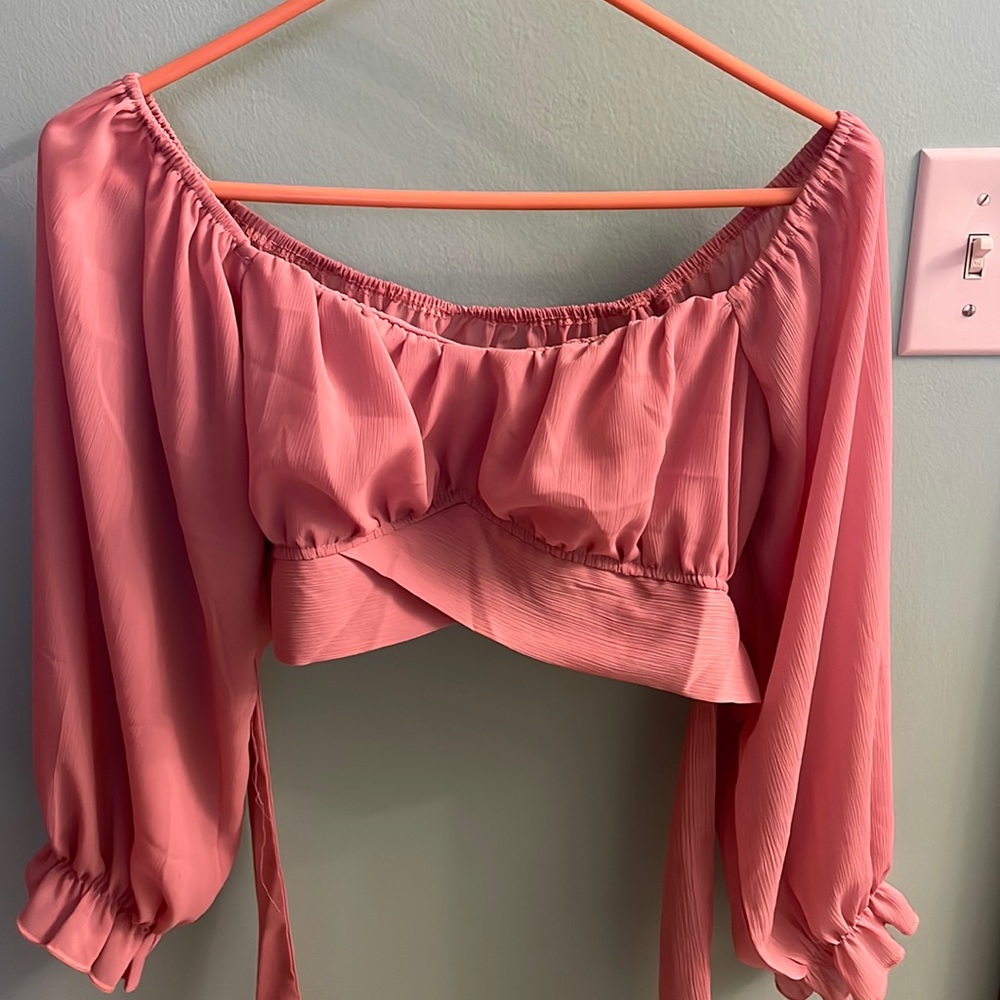 Pink top